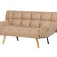 Fabric Sofa Bed Brown INGARO