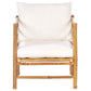 garden lounge set with table 6 seater cerreto bamboo wood off-white