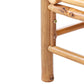 garden lounge set with table 6 seater cerreto bamboo wood off-white