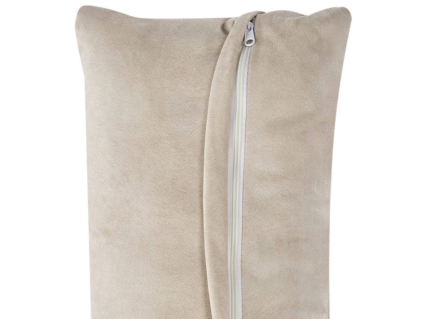 right hand velvet chaise lounge beige hellnar
