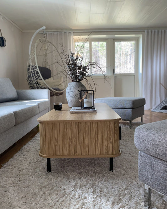 TV Stand Light Wood BRADLEY