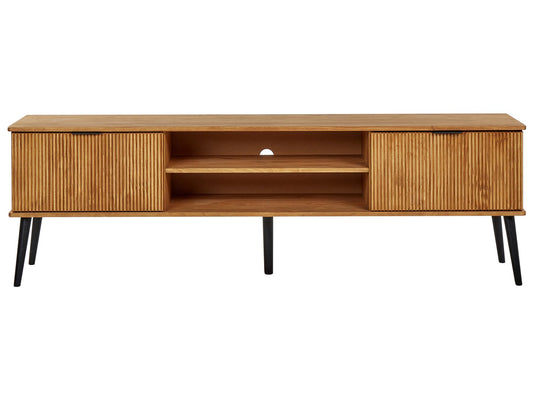 Pine Wood TV Stand Light TIMMINS