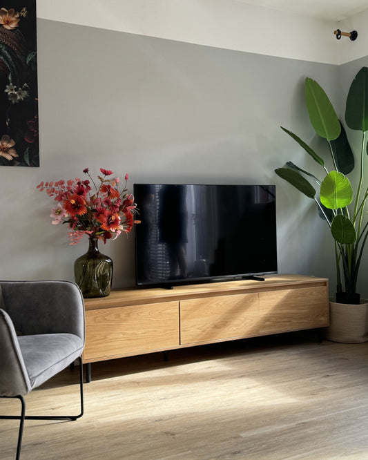 TV Stand Light Wood NIKEA
